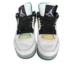 Nike Jordan Air Jordan 4 Retro "Rasta" , Lucid Green; Womens or Youth  6/36.5